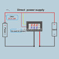 LED Digital Voltmeter 100V 10V Dual Digital Display